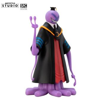 ASSASSINATION CLASSROOM - Figur "Koro Sensei" Nach der Zerstörung des Mondes kommt Koro Sensei auf der Erde nicht nur, um eine Klasse von Dünce zu erziehen, sondern auch, um die Reichweite der ABYstyle Studio-Figur zu erreichen! In der Uniform seines Lehr